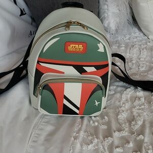 Star Wars Boba Fett Backpack Green Red